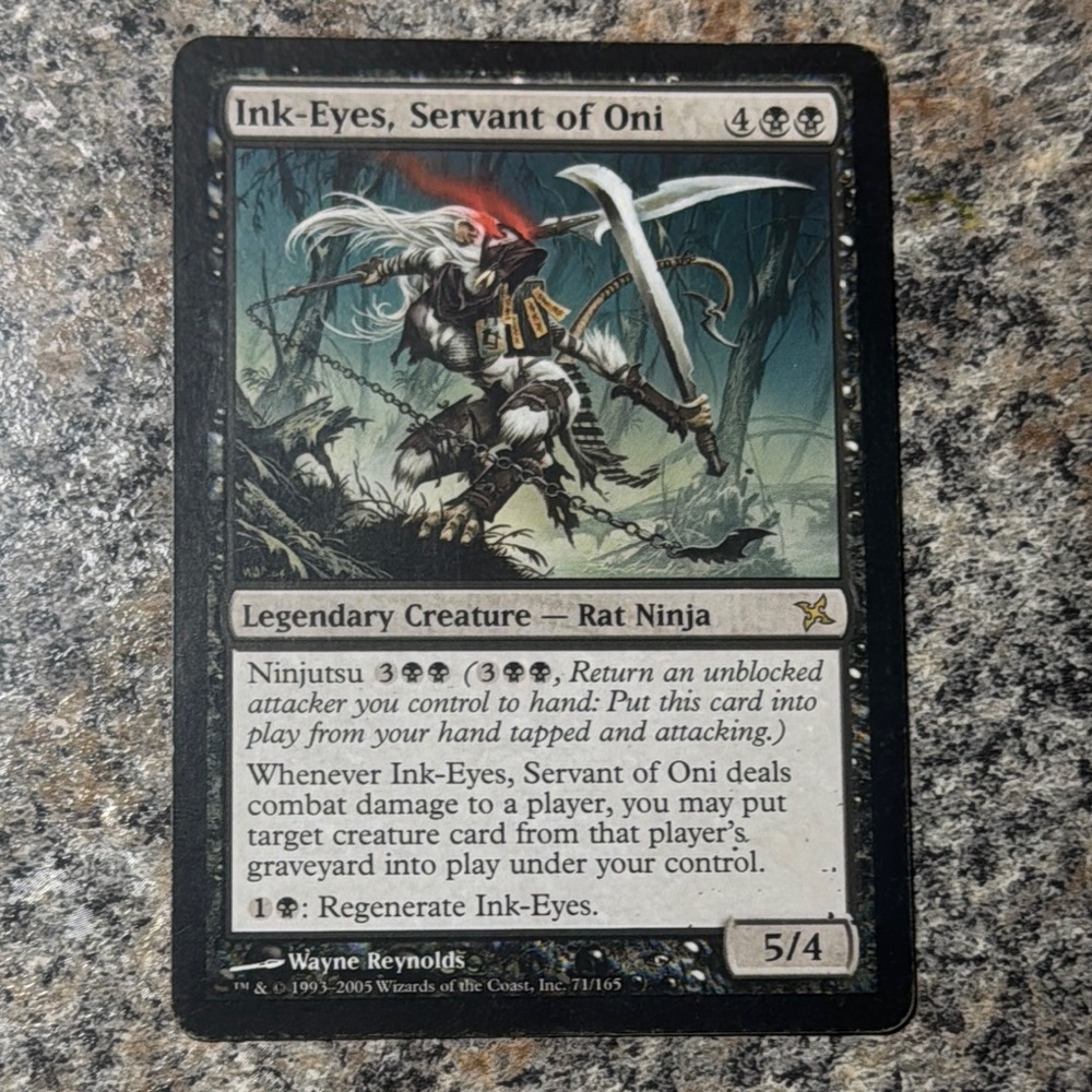 MTG Magic the Gathering Ink-Eyes, Servant of Oni
